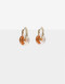 Aros Argollas Special Price Argolla Con Charm Ruedita - Dorado