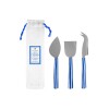 LE CADEAUX MEDITERRANEO SET DE 3 CUCHILLOS PARA QUESO CON BOLSA GIFT LE CADEAUX MEDITERRANEO SET DE 3 CUCHILLOS PARA QUESO CON BOLSA GIFT