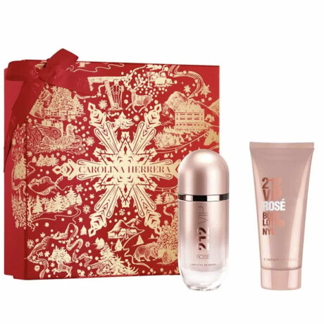 Set Perfume Carolina Herrera 212 VIP Rose 80ml + Body Lotion 100ml Original Set Perfume Carolina Herrera 212 VIP Rose 80ml + Body Lotion 100ml Original