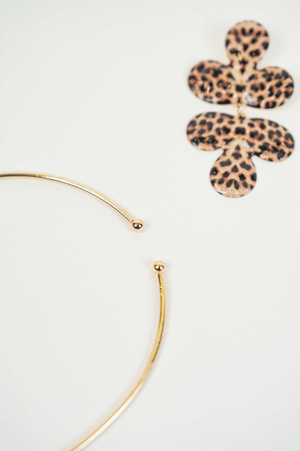 Collar Becky, Set Collar Y Caravanas Estampado 1