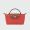 LONGCHAMP - Le Pliage Original Pouch Tomate