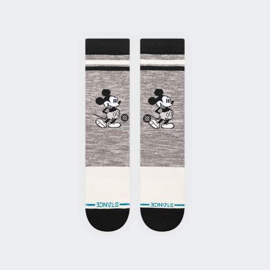 Medias Stance Vintage Mickey Crew Gris