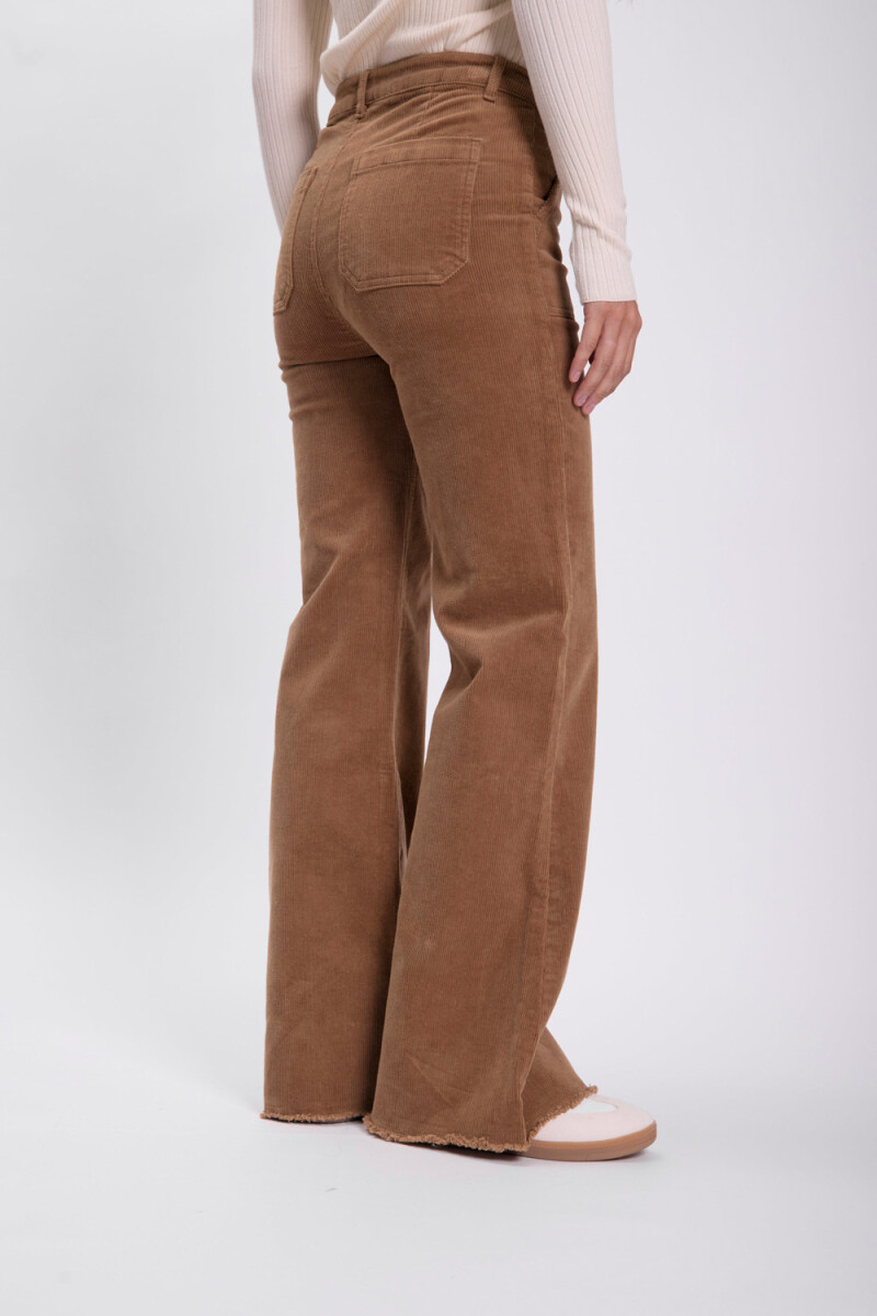 Pantalón pana oxford Tostado