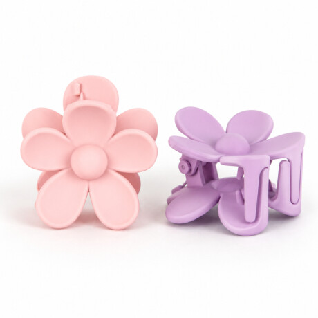 Pinza de Pelo Esenciales by San Roque Rosada y Violeta Pinza de Pelo Esenciales by San Roque Rosada y Violeta