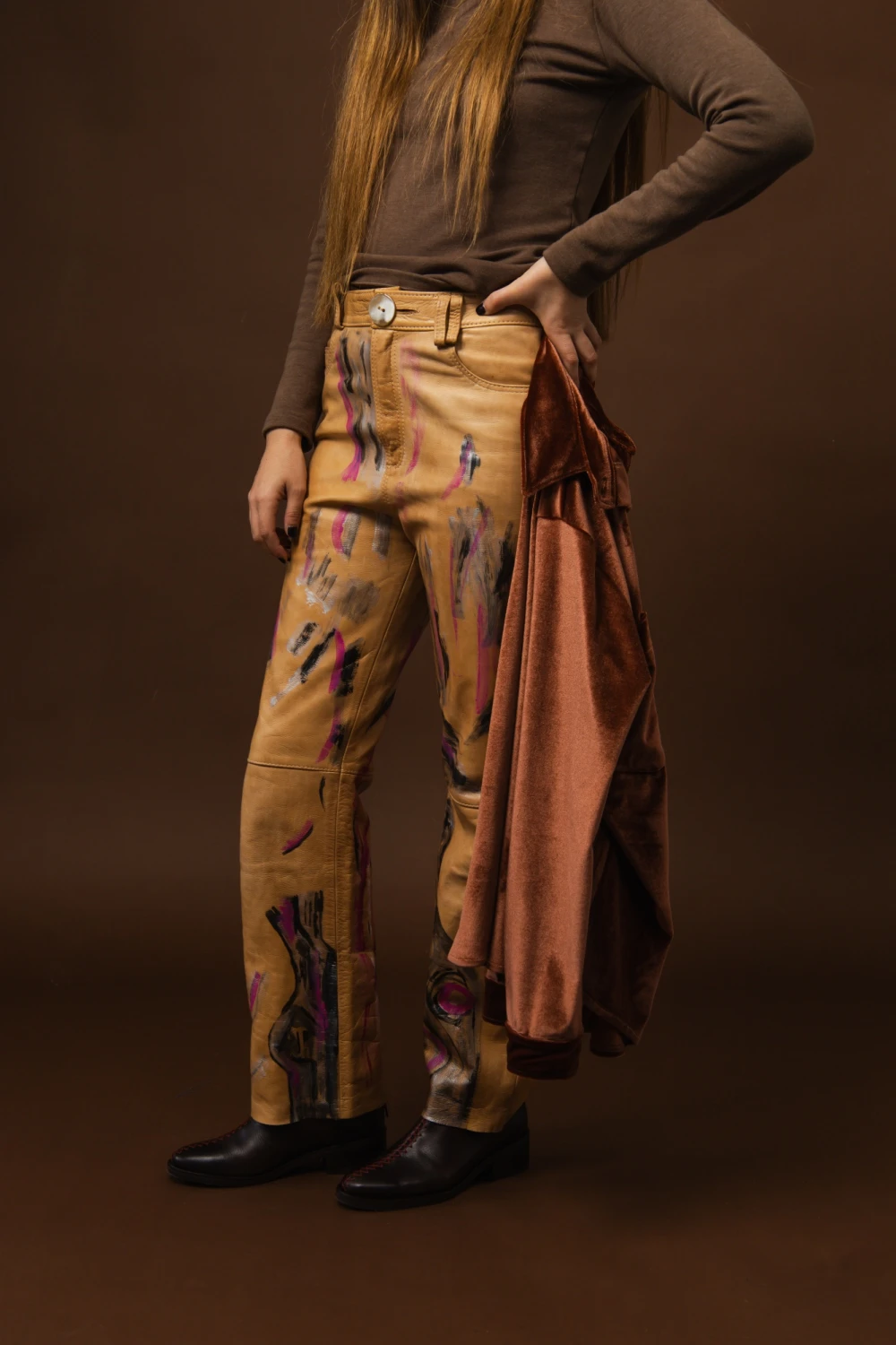 Leather Jeans Crawford By cocó