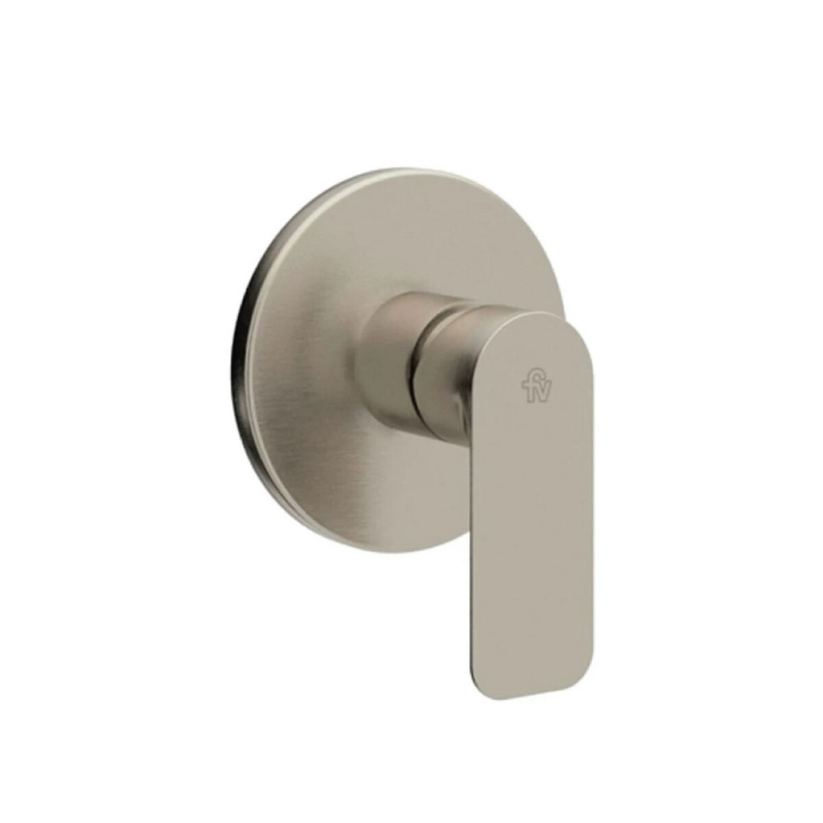 Grifería de Ducha Empotrada sin Transferencia Monocomando Brushed Níquel Linea Coty 