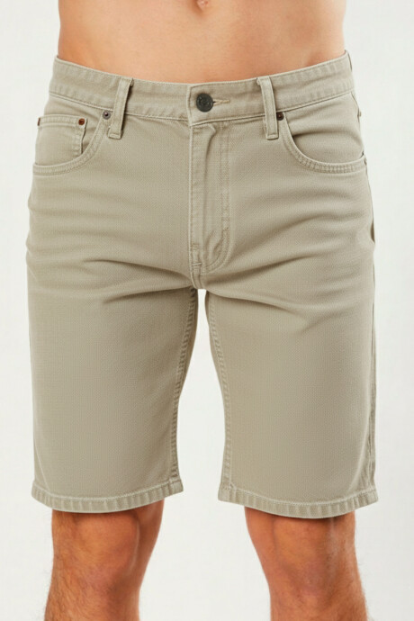 BERMUDA JEAN VECTOR Beige