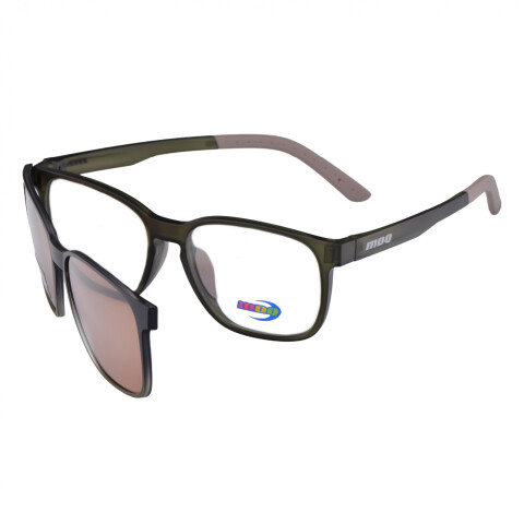 MDQ Zayan m.olivegreen Clip-On Polarized Mdq Zayan M.olivegreen Clip-on Polarized
