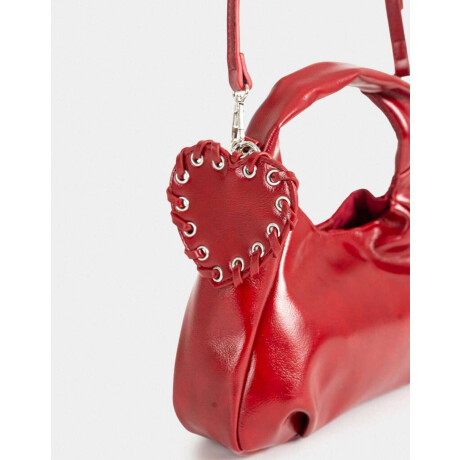 Bandolera Tachas Rojo Rojo Burdeaux