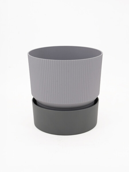 MACETA IXORA 3L GRIS
