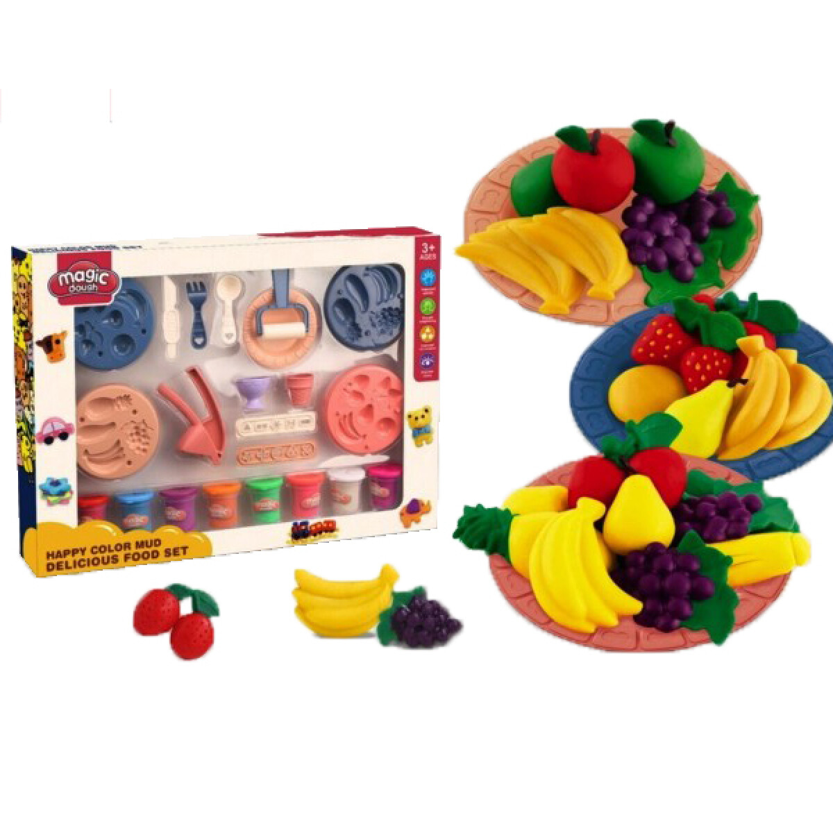 Juego de Masas Frutas 