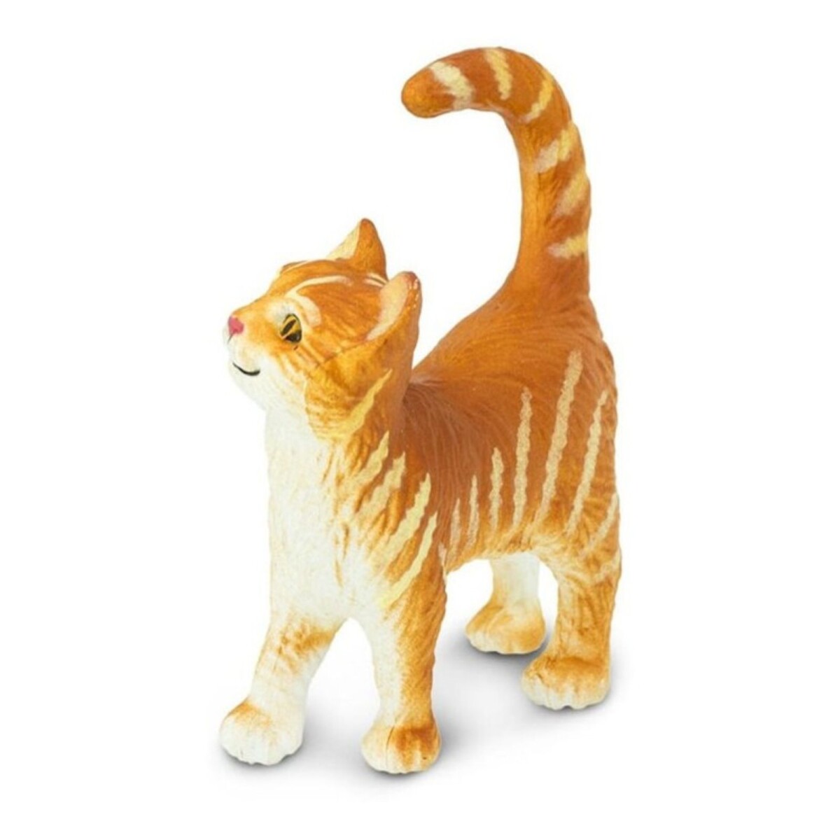 Gato Atigrado Mascota Safari Figura Muñeco Colección 