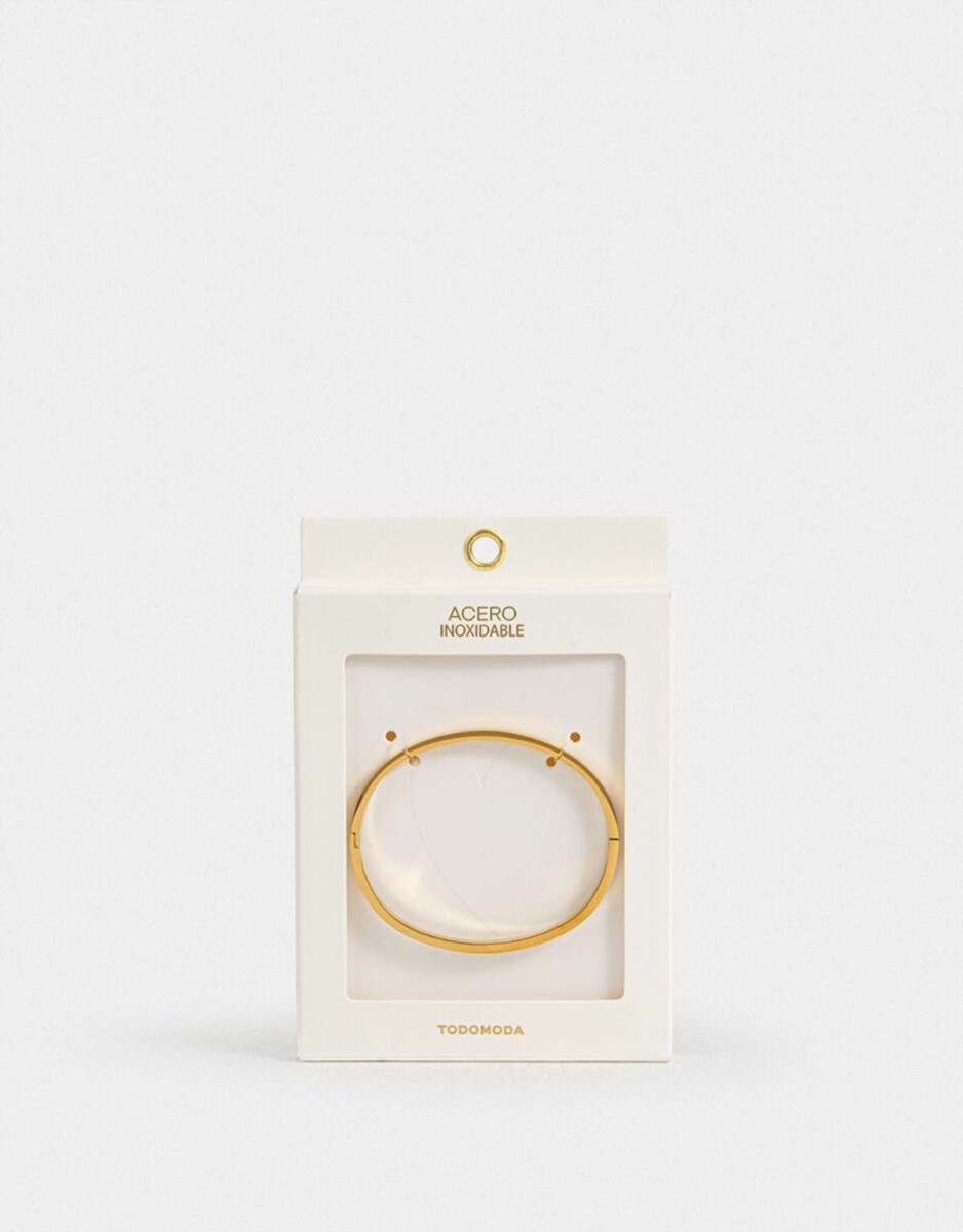 Pulsera De Acero Quirúrugico - Dorado 