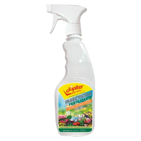 INSECTICIDA JUPITER CON FERTILIZANTE PARA PLANTAS Y FLORES GATILLO 480 ML INSECTICIDA JUPITER CON FERTILIZANTE PARA PLANTAS Y FLORES GATILLO 480 ML