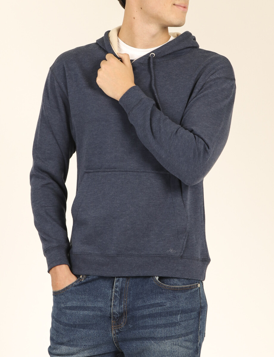 470914 SWEATER CANGURO HARRY Azul Piedra