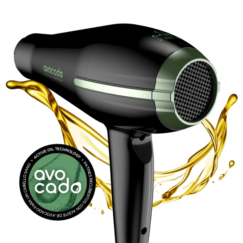 Secador Gama Avocado + boquilla y difusor motor AC 2200W Secador Gama Avocado + boquilla y difusor motor AC 2200W