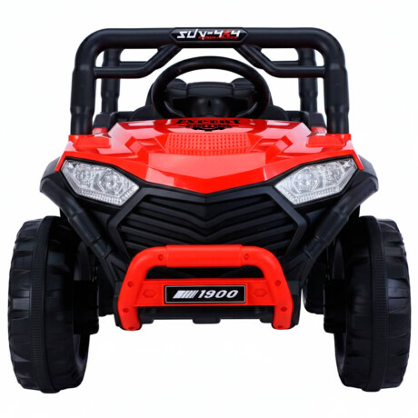 Auto Cuatriciclo A Bateria Arenero Luz Y Sonido Rojo