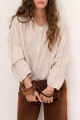 CHAQUETA LINO BEIGE