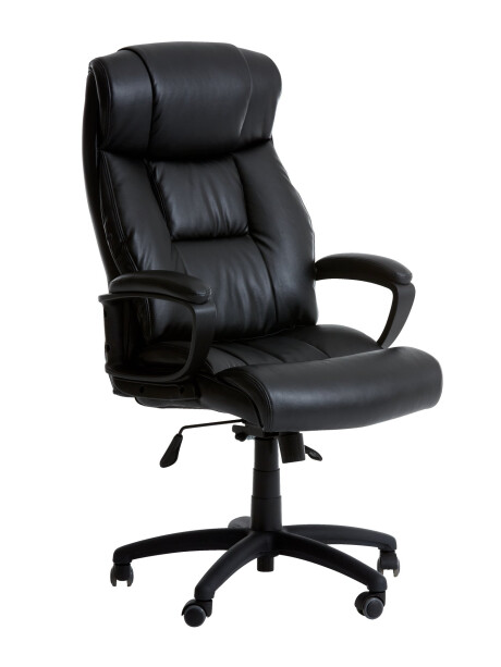 Silla de oficina TJELE polipiel negro Silla de oficina TJELE polipiel negro