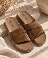 Sandalia Malka camel