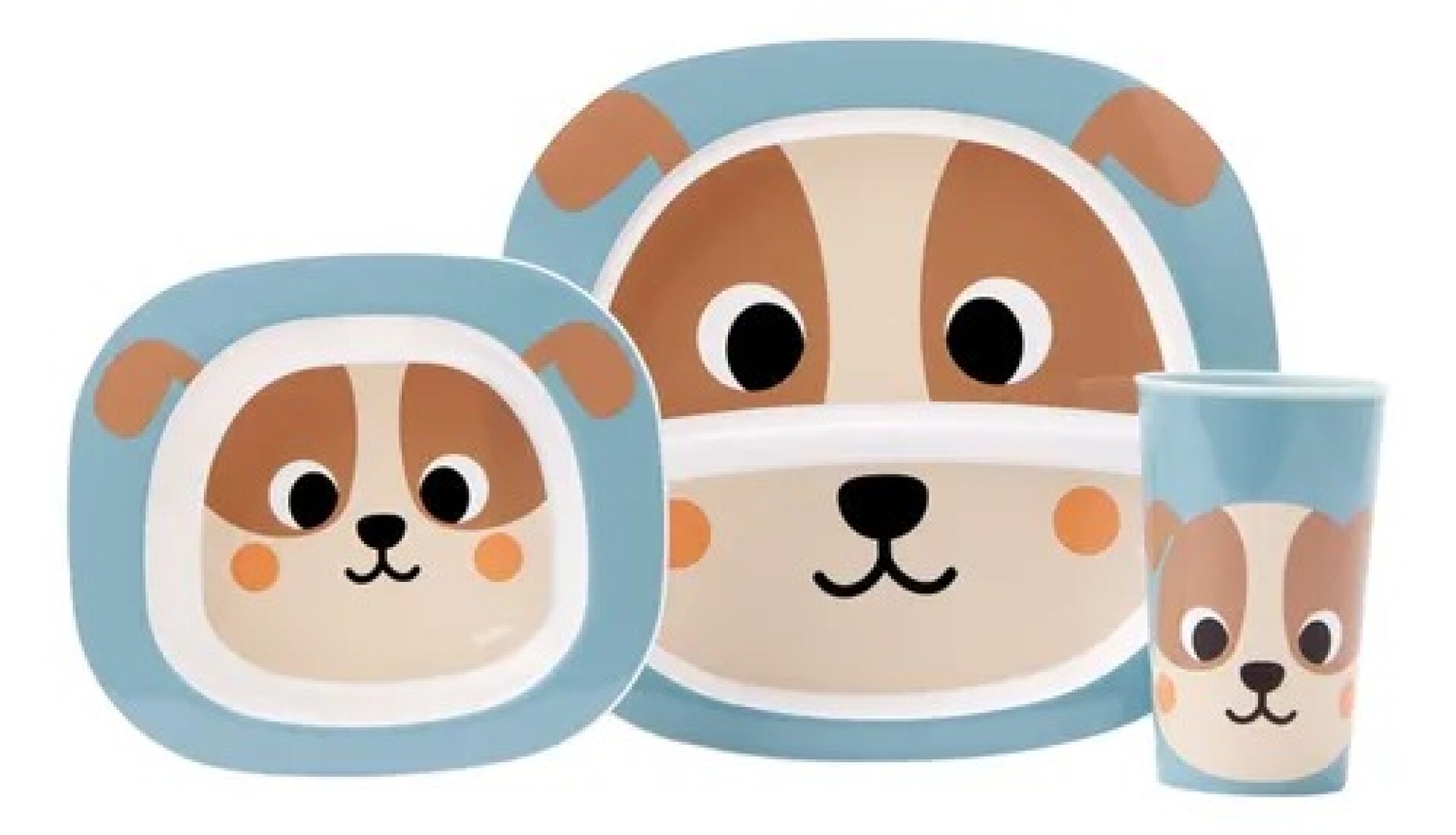 Mi primer vajilla BUBA - personajes - perrito 