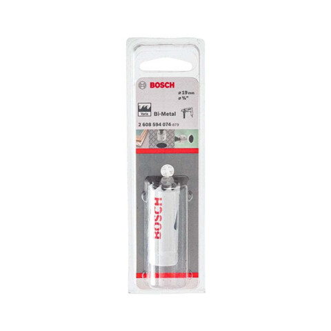 Sierra copa bimetálica Ø19mm ~ 3/4" Bosch BS8054