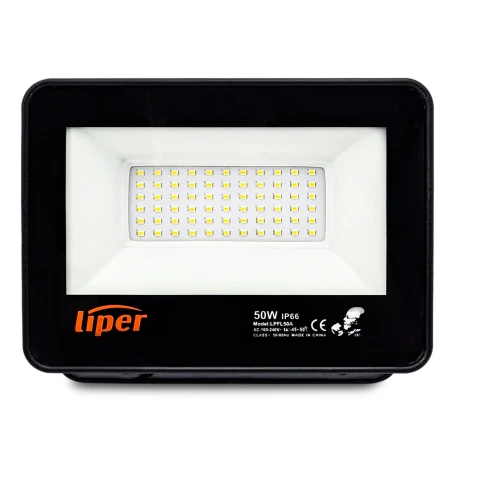 Foco Led Liper 50w Luz Fría Para Interior Y Exterior Foco Led Liper 50w Luz Fría Para Interior Y Exterior