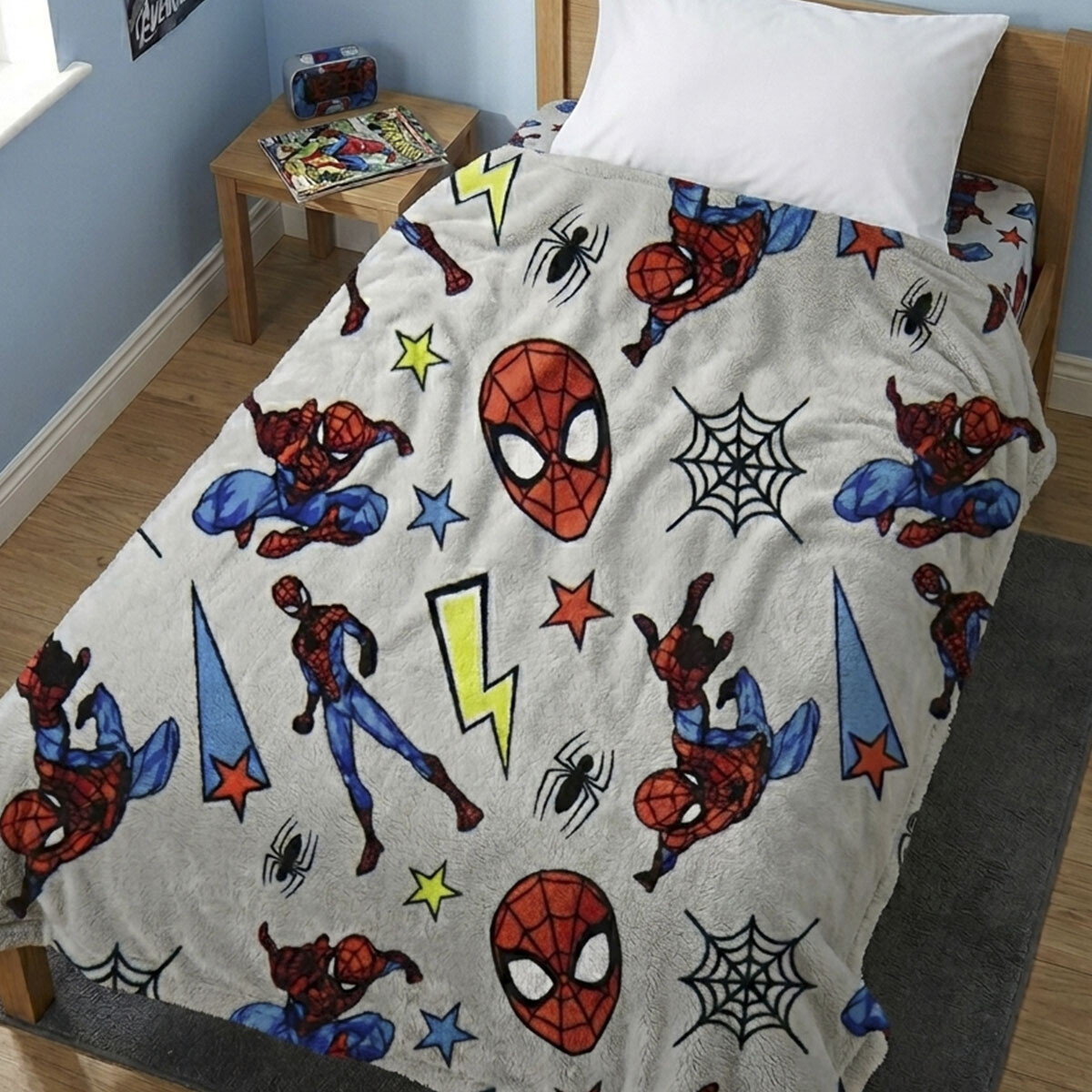 Frazada Infantil 120 x 160 cm - Spiderman 