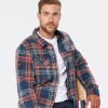 Camisa Hombre Polar A/Cuadros Legacy Ladrillo