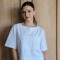 Remera Fresa Blanco