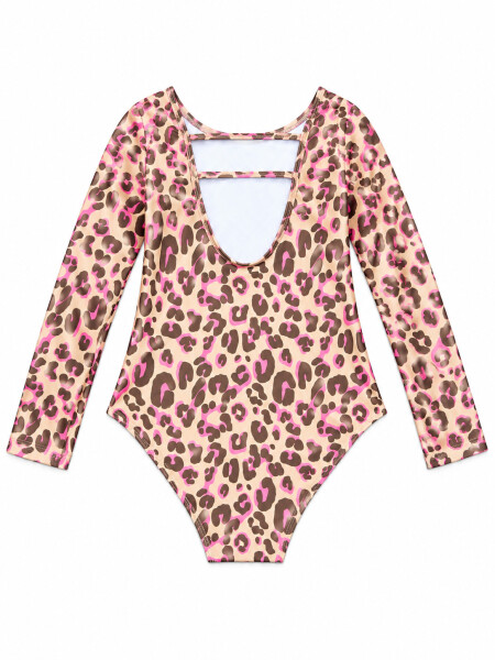 MALLA ENTERA MANGA LARGA AZALEA CAMEL