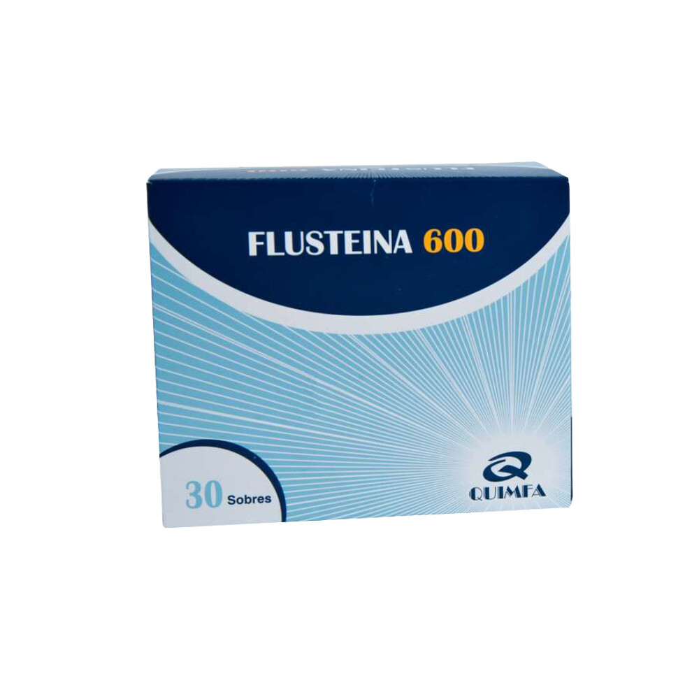 FLUSTEINA 600 MG. PVO. GRANUL. CJ X 30S única