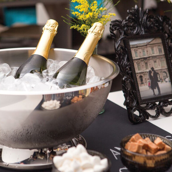 Champañera inox. Ø 36cm. / 12.4 lt. "SERVICE" -TRAMONTINA TF1351