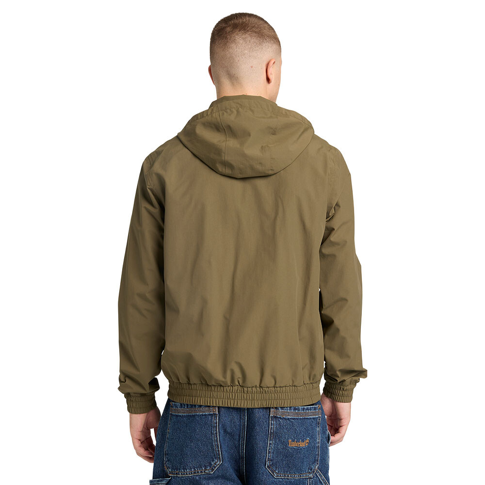 Casaca Waterproof Bomber Hombre Leaf Green