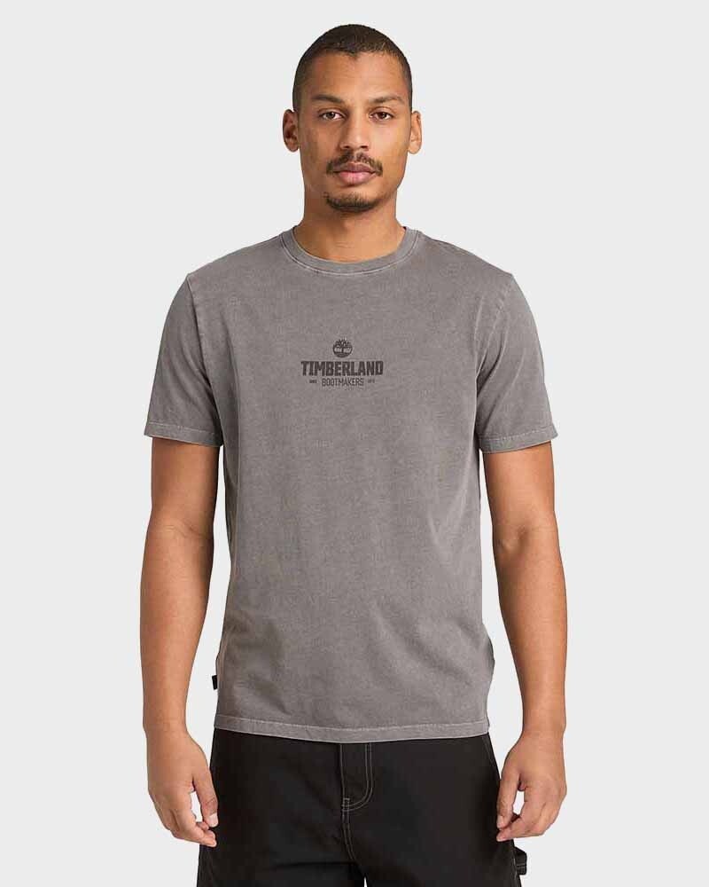Polera Garment Dyed Short Sleeve Tee Hombre 4340