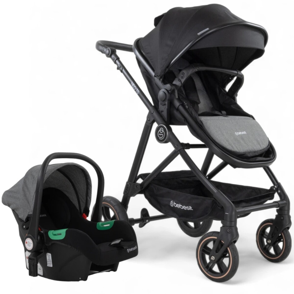 NEO Travel System i-size Gris 