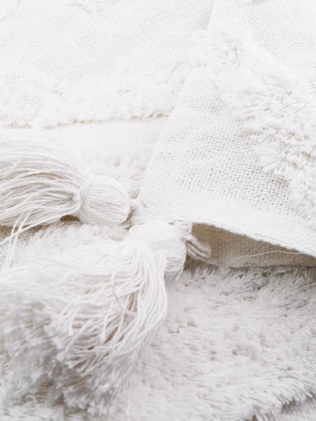 MANTA THROW BEIGE