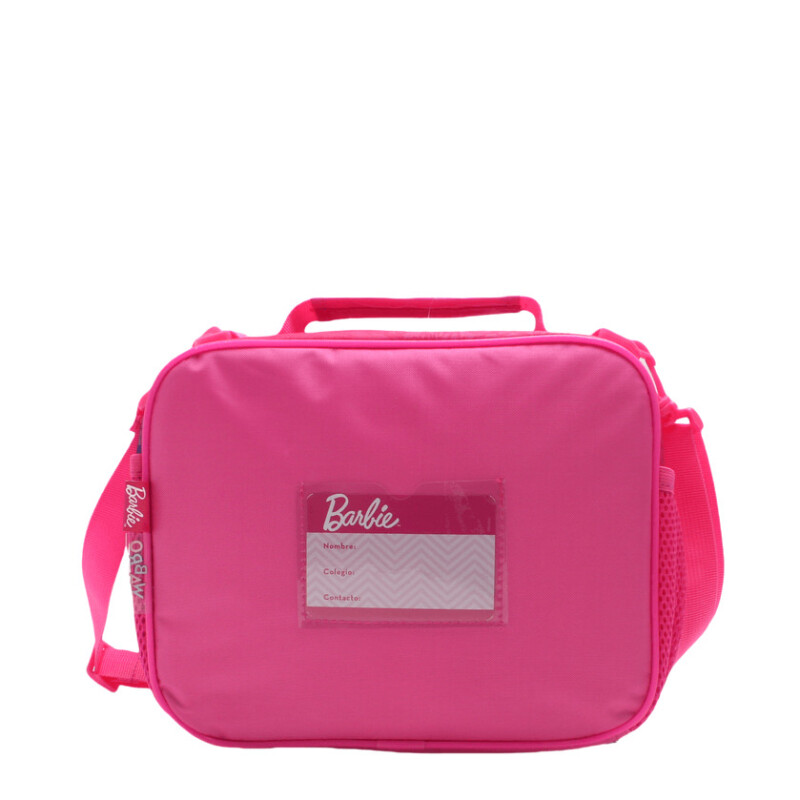 Lanchera Barbie Hello World Fucsia - Negro