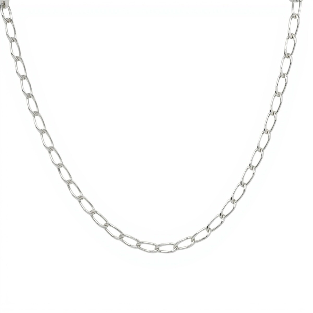 Cadena Bilbaina-Plata 925-Sin Piedra-CD3064 - sinpiedra 