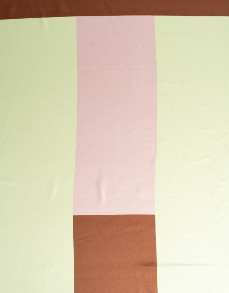 Pañuelos Raso Geométrico Pañuelo Estampado - Combinacion Multicolor