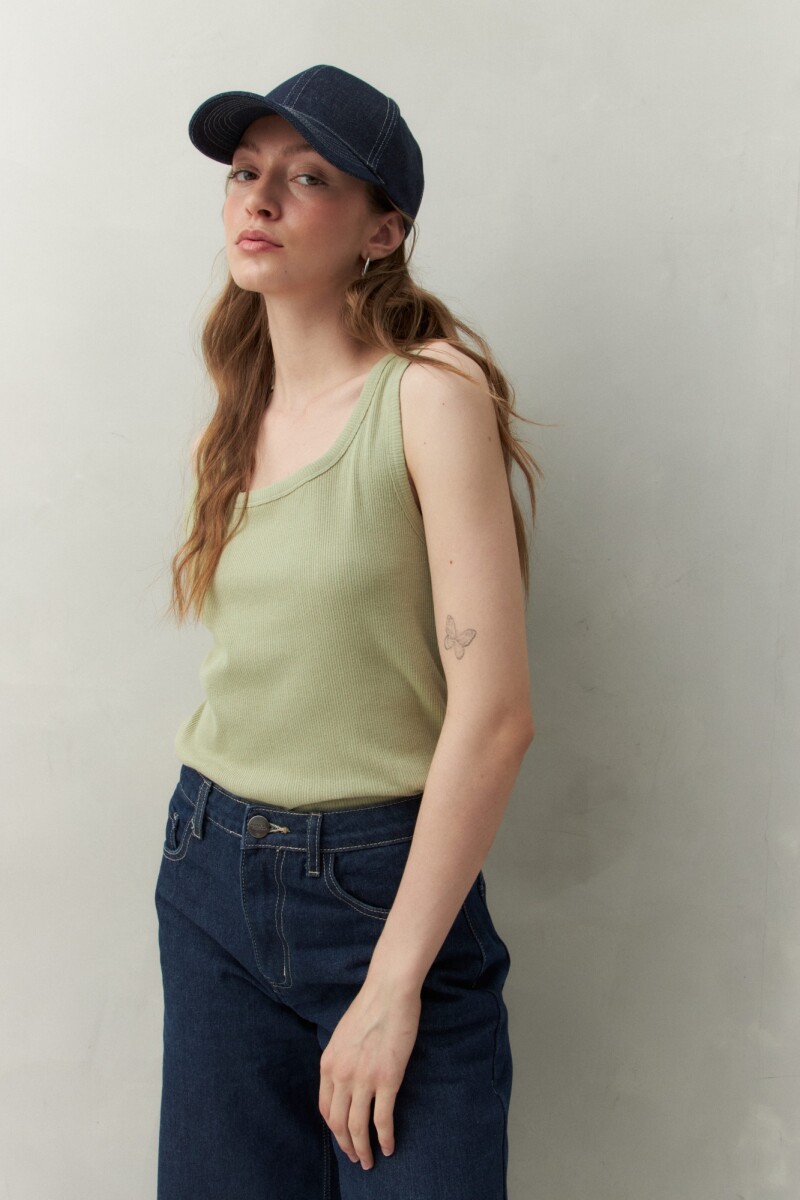 TOP EMILIO Verde Oliva