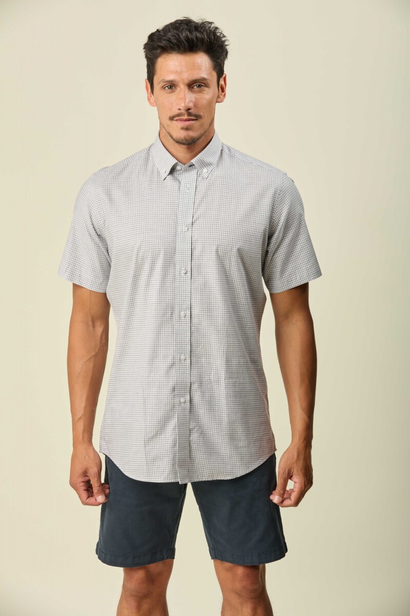 Camisa Manga Corta - Cuadros 