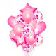 Set de Globos Fessta x14 Und Fucsia