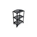 ESTANTE FRUTERO ORGANIZADOR ARQPLAST NEGRO X 3 NEGRO