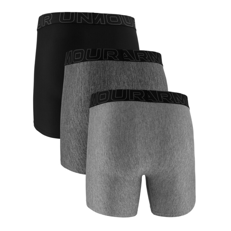 UA PERFORMANCE TECH - SOLID 6 IN 3PK - BLU GRY-035