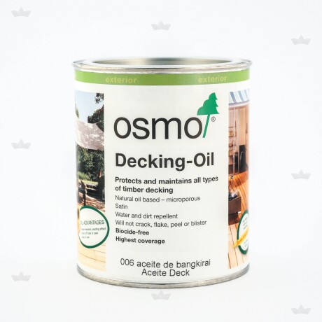 OSMO 006 ACEITE DECKING BANGKIRAI 0.75 LT. N/A