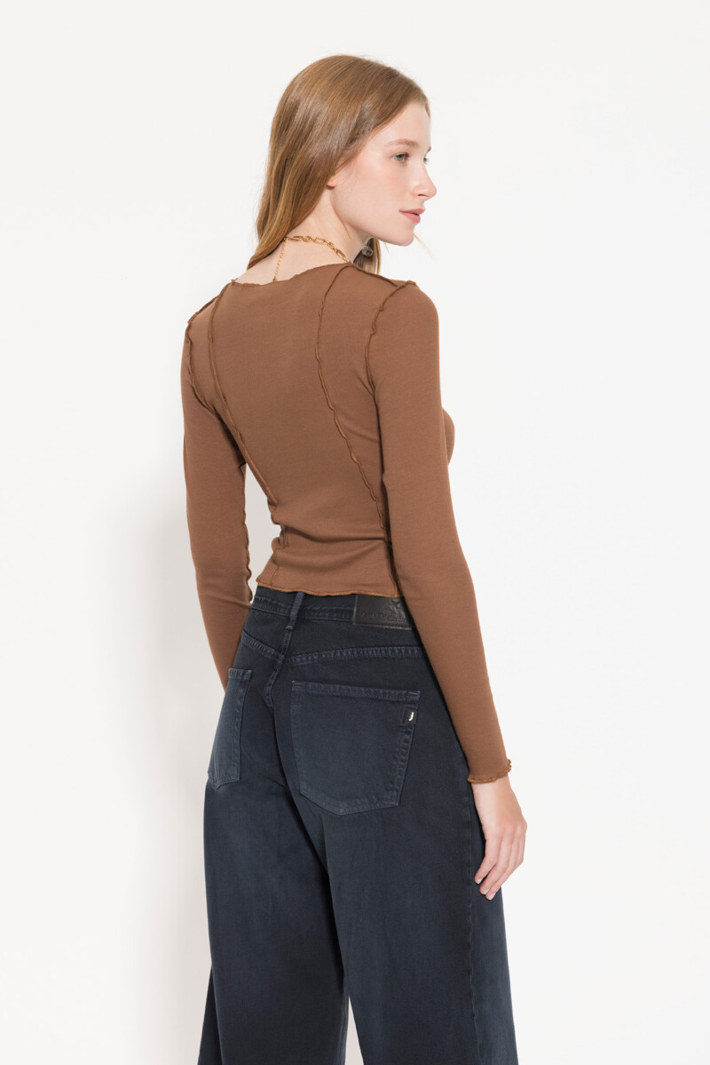 REMERA PETIT Marron