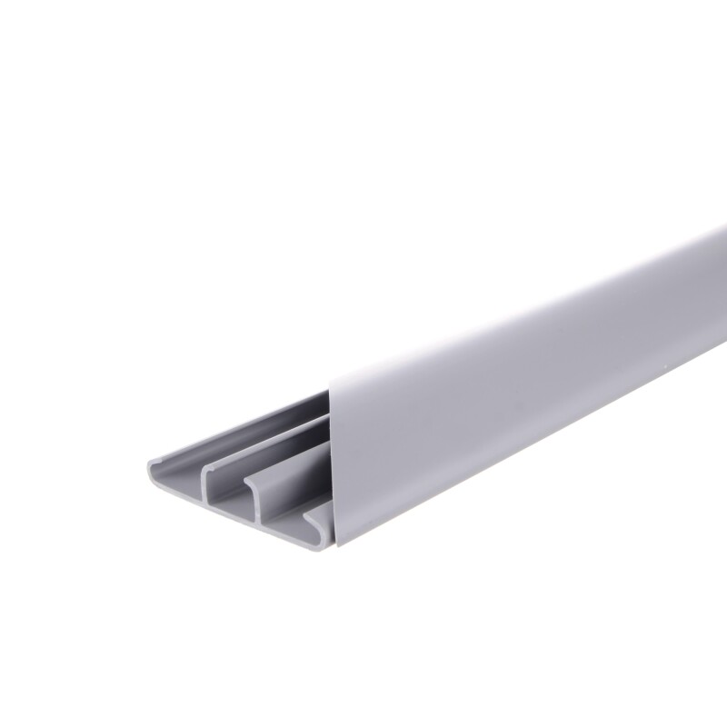 CABLECANAL   75X17MM GRIS P/PISO CABLECANAL   75X17MM GRIS P/PISO
