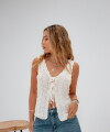Top Mar blanco
