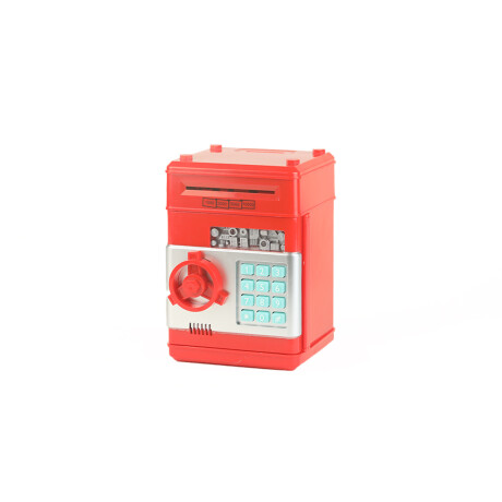 Alcancia Caja Fuerte Infantil Rojo